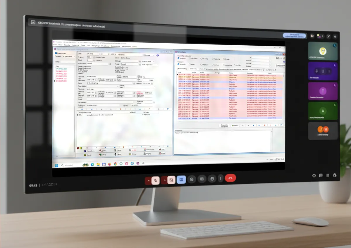 Zaawansowane funkcje programu OŚRODEK